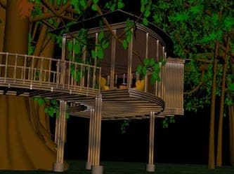 Bamboo Tree House — Wildflowers Spatial & Interior Designers