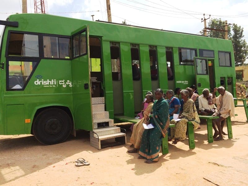 Disha Mobile Eye Clinic — Wildflowers Spatial & Interior Designers