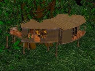 Bamboo Tree House — Wildflowers Spatial & Interior Designers
